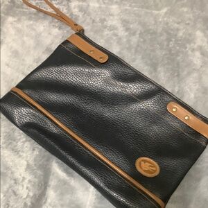 Black and Tan Leather Men's Bag